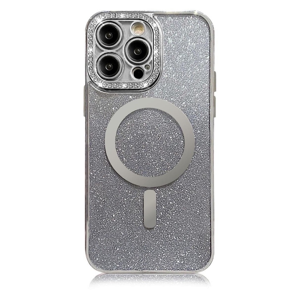 iPhone Pro Max Gradient Glitter Diamond Luxury Plating Magnetic